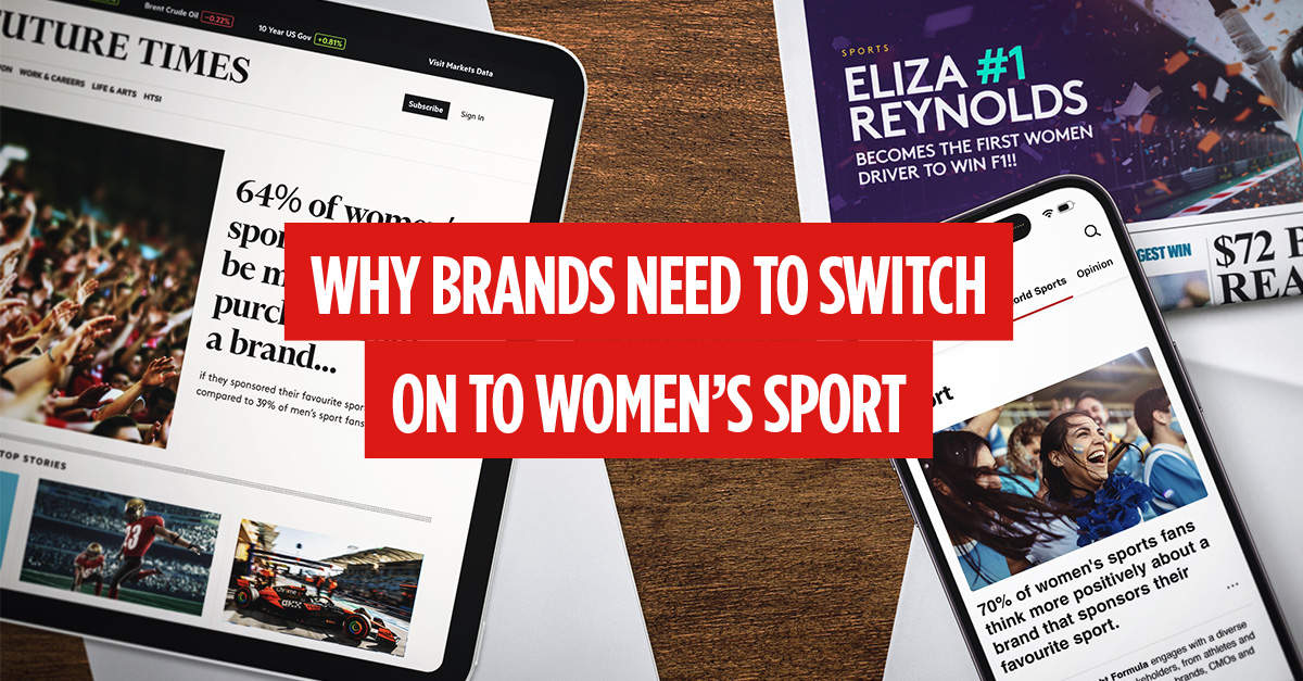 Why Brands Need To Switch On To Women's Sport