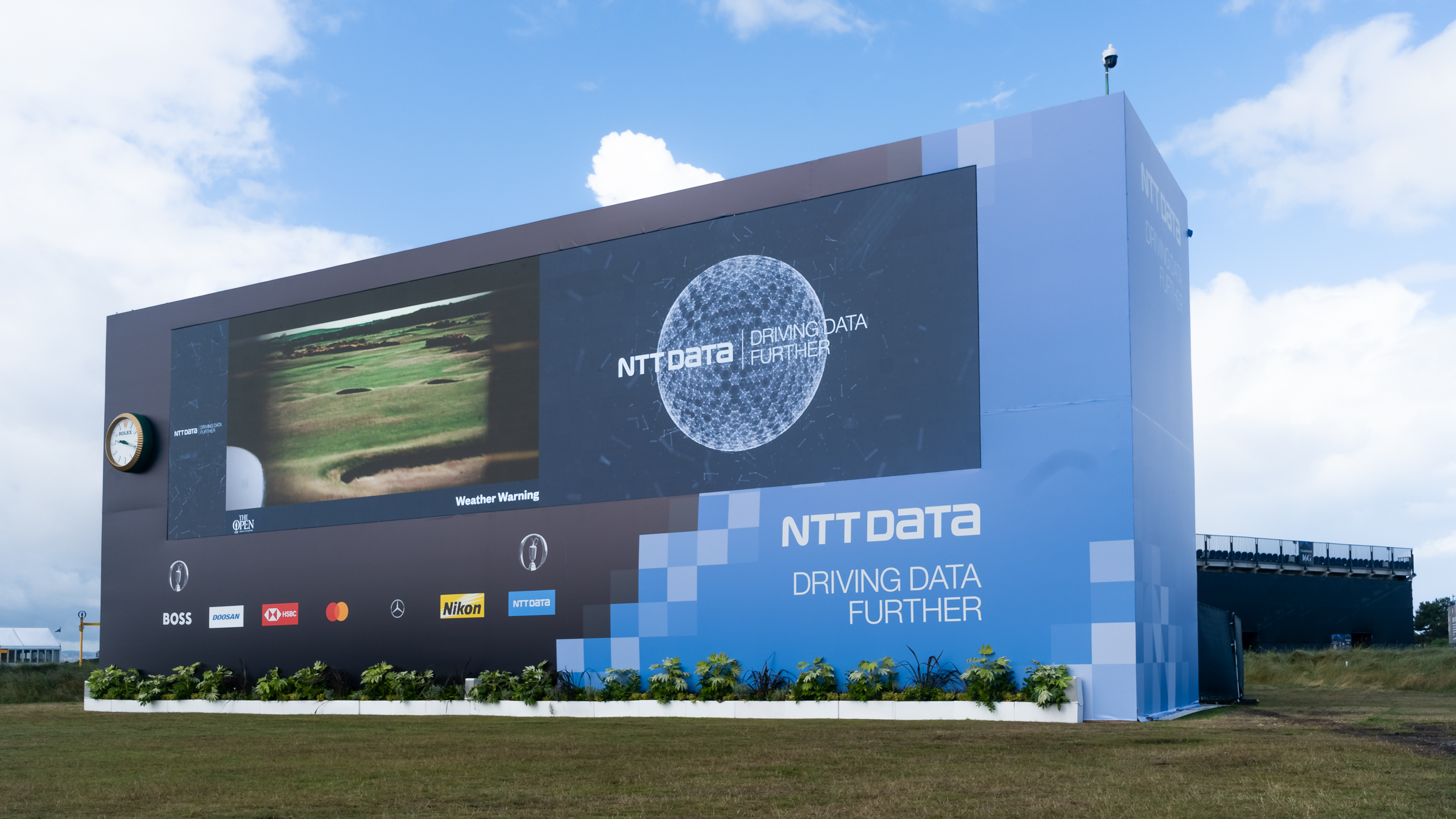 RIGHT FORMULA APPOINTED TO DELIVER SUCCESS FOR NTT DATA AT THE OPEN CHAMPIONSHIP